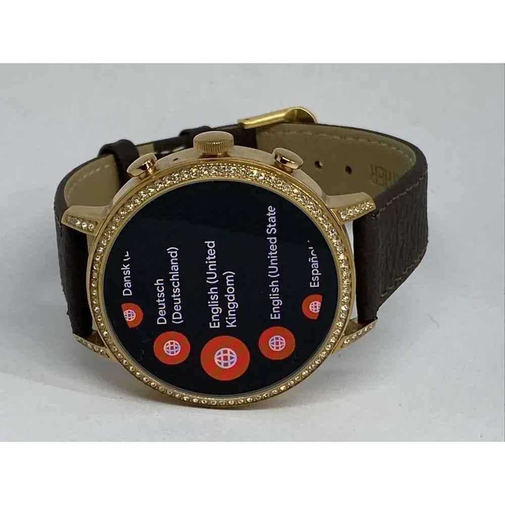 Fossil Gen 4 Authentic Digital Dial Smart Watch Custom Band FTW6015 CR169